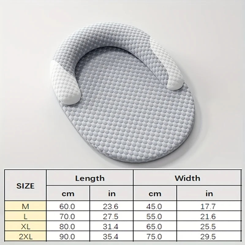 Summer Pet Cooling Bed For Dogs Cats Washable Breathable All Season Pad Indoor Sofa Bedroom.